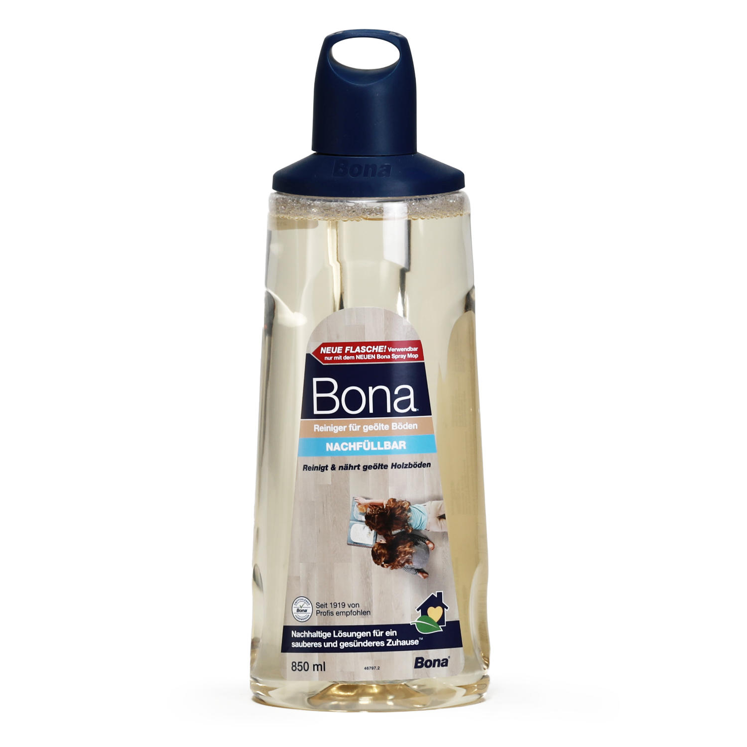 Reiniger für geölte Böden Ersatzkartusche 850 ml  für den PREMIUM Spraymop
