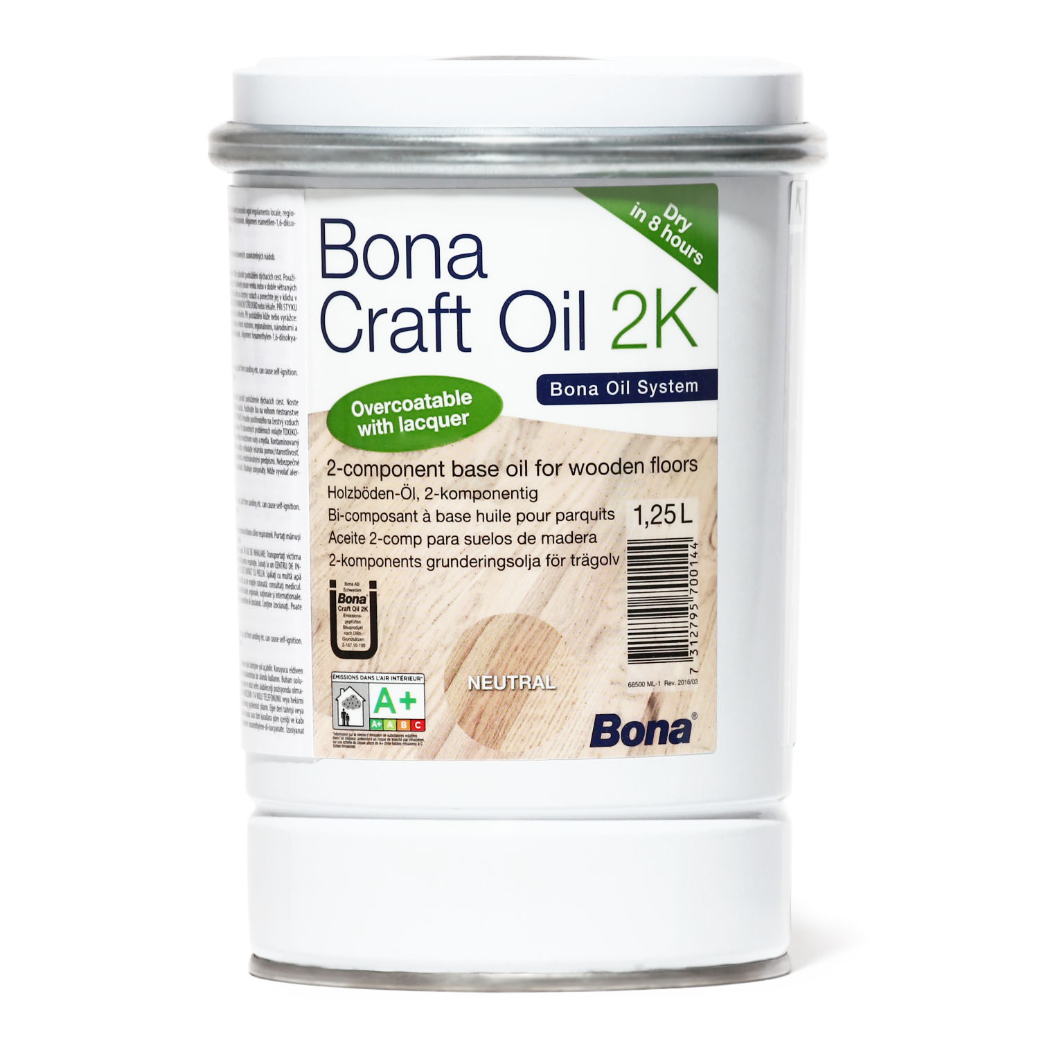Craft Oil 2K Neutral 1,25 Liter